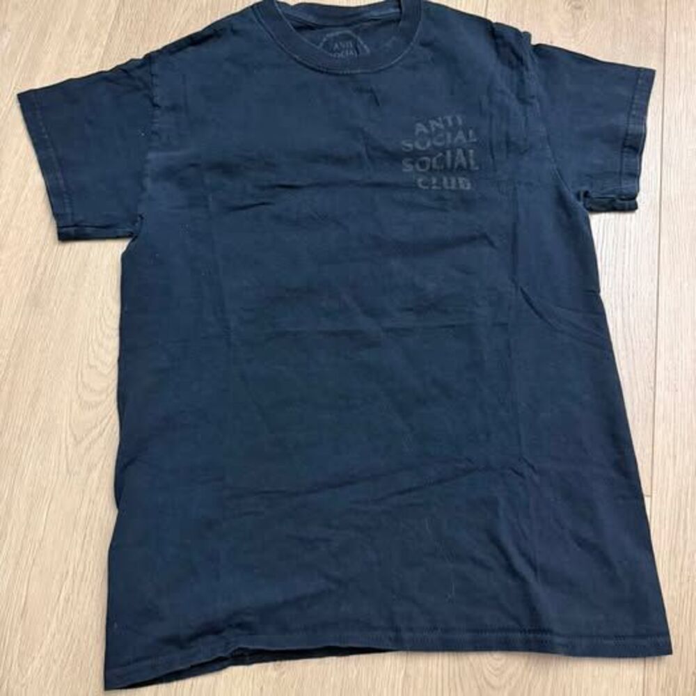 Anti Social Social Club Kkoch Black Tee size small